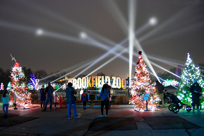 Chicago Society - Holiday Magic at Brookfield Close to Chicago