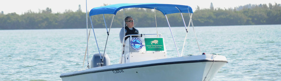 Dr. Randy Wells of Chicago Zoological Society's Sarasota Dolphin Research Program
